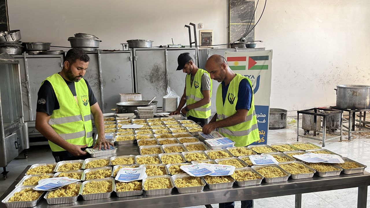 Emergency Food Aid Distribution in Gaza | Nazya Humanitarian Aid, Gaza, Palestine