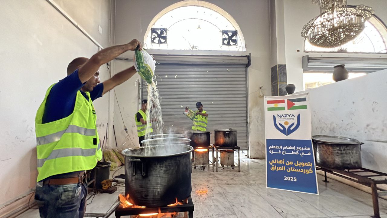 Emergency Food Aid Distribution in Gaza | Nazya Humanitarian Aid, Gaza, Palestine