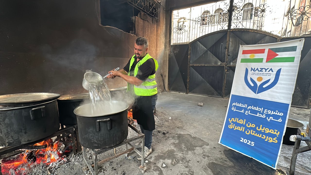 Emergency Food Aid Distribution in Gaza | Nazya Humanitarian Aid, Gaza, Palestine
