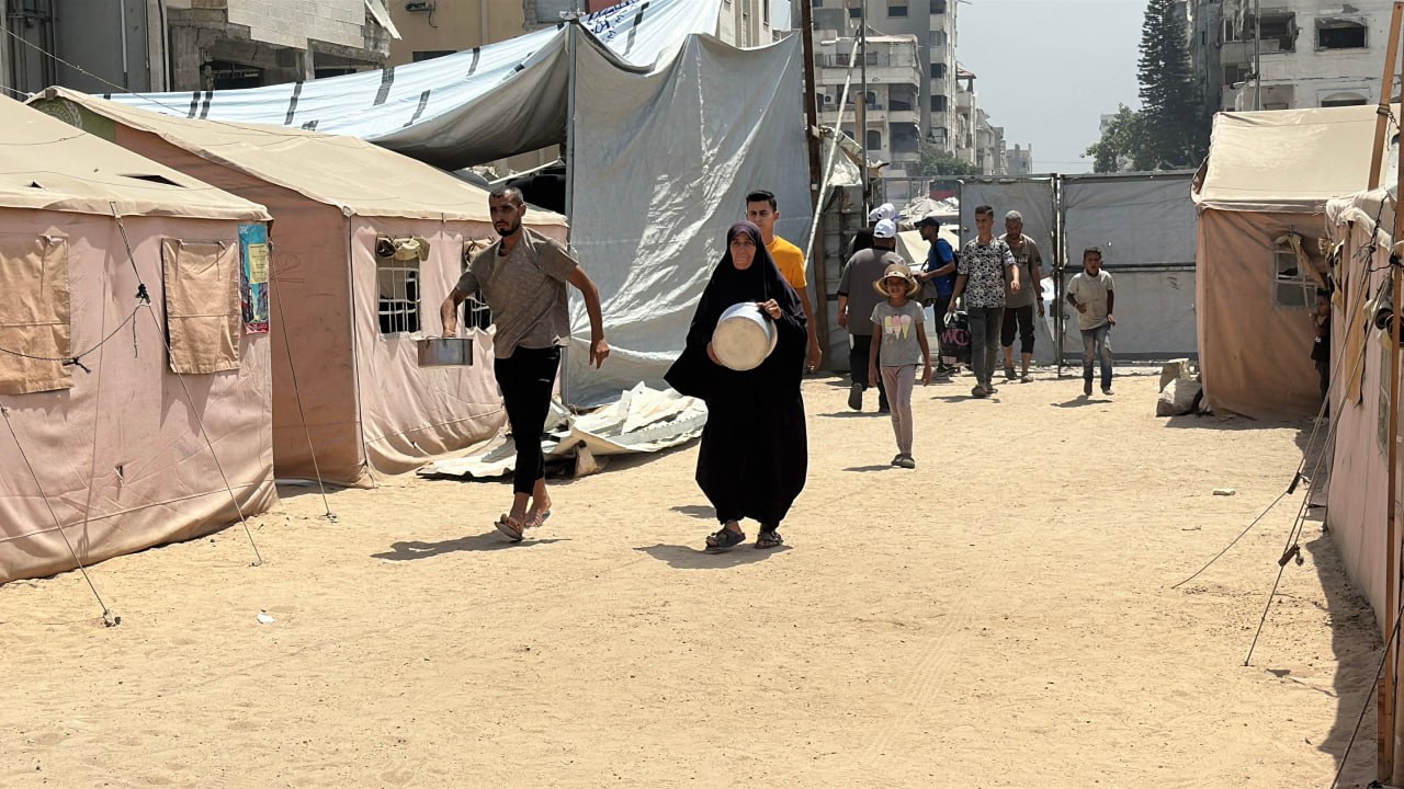 Emergency Food Aid Distribution in Gaza | Nazya Humanitarian Aid, Gaza, Palestine