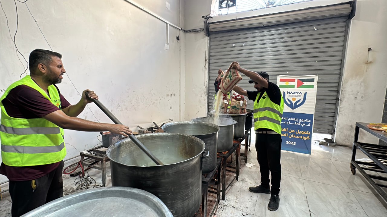 Emergency Food Aid Distribution in Gaza | Nazya Humanitarian Aid, Gaza, Palestine