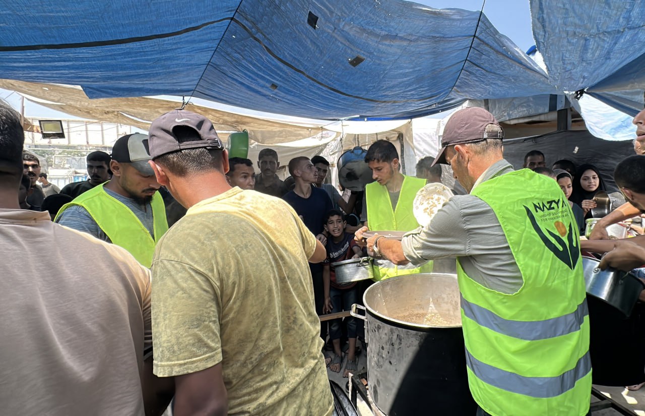 Emergency Food Aid Distribution in Gaza | Nazya Humanitarian Aid, Gaza, Palestine