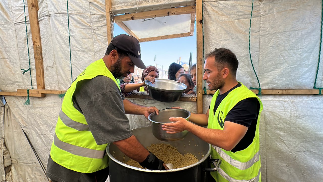 Emergency Food Aid Distribution in Gaza | Nazya Humanitarian Aid, Gaza, Palestine