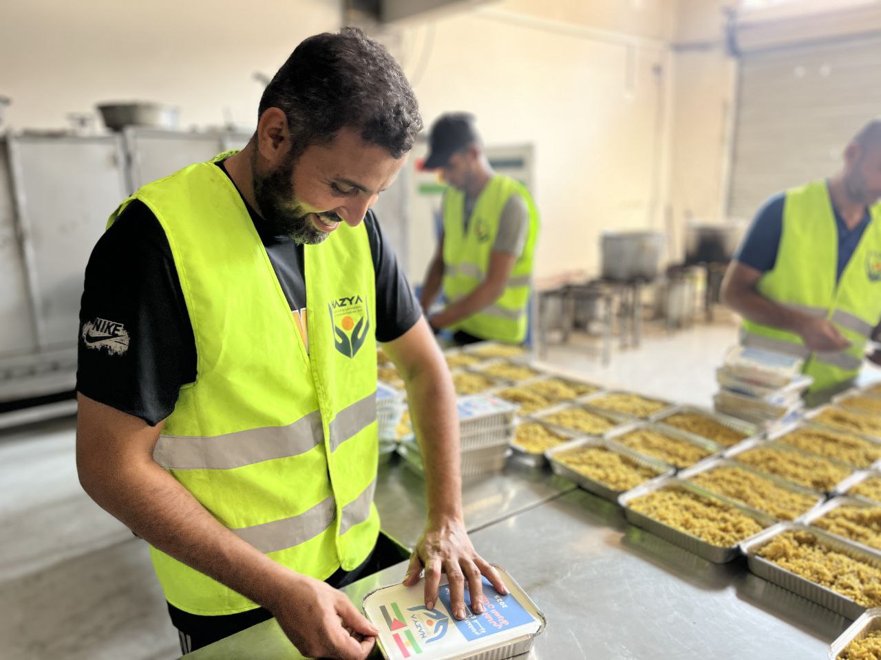 Emergency Food Aid Distribution in Gaza | Nazya Humanitarian Aid, Gaza, Palestine