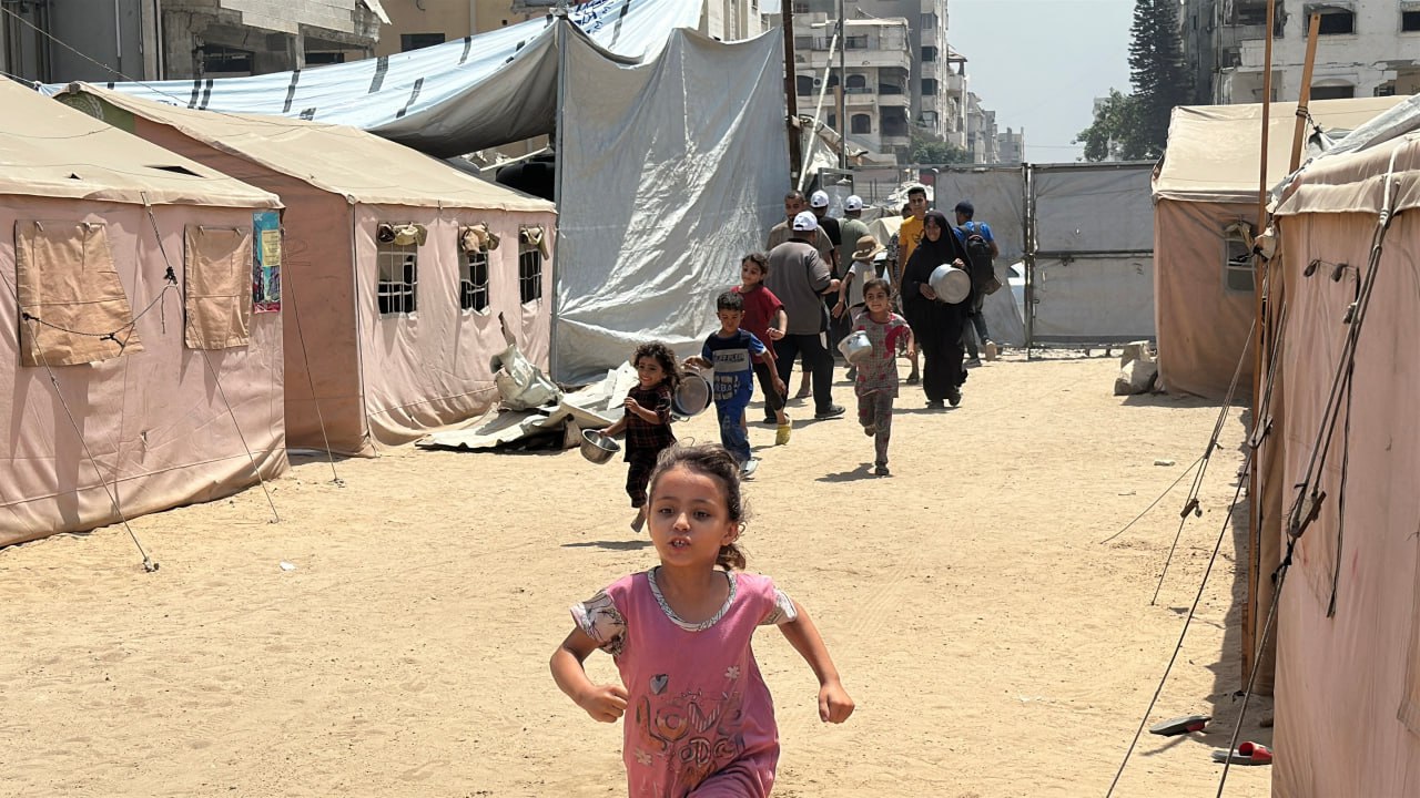 Emergency Food Aid Distribution in Gaza | Nazya Humanitarian Aid, Gaza, Palestine