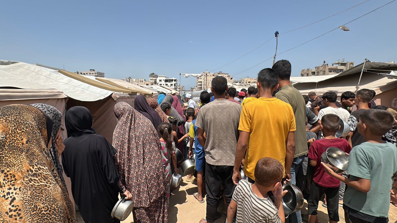 Emergency Food Aid Distribution in Gaza | Nazya Humanitarian Aid, Gaza, Palestine