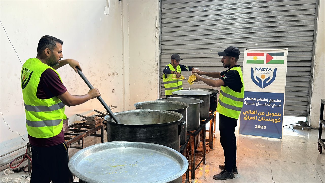 Emergency Food Aid Distribution in Gaza | Nazya Humanitarian Aid, Gaza, Palestine