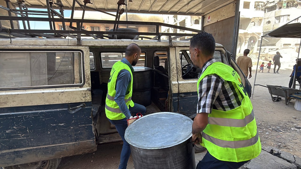 Emergency Food Aid Distribution in Gaza | Nazya Humanitarian Aid, Gaza, Palestine