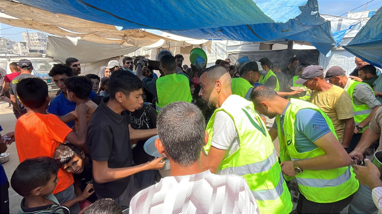 Emergency Food Aid Distribution in Gaza | Nazya Humanitarian Aid, Gaza, Palestine