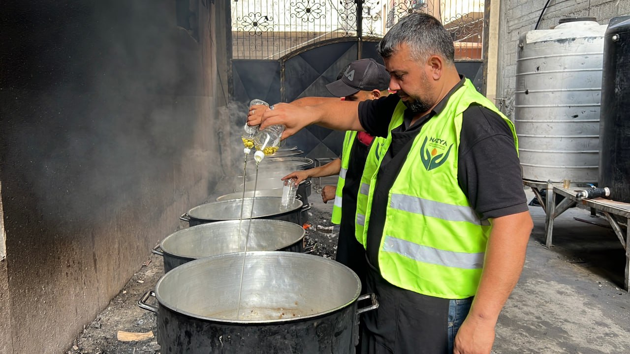 Emergency Food Aid Distribution in Gaza | Nazya Humanitarian Aid, Gaza, Palestine