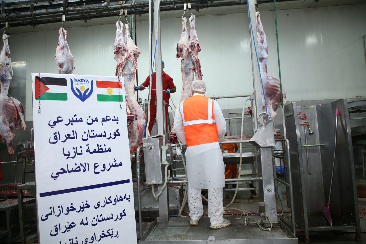 Eid Al-Adha Qurbani Meat Distribution | Nazya Humanitarian Aid, Gaza, Palestine