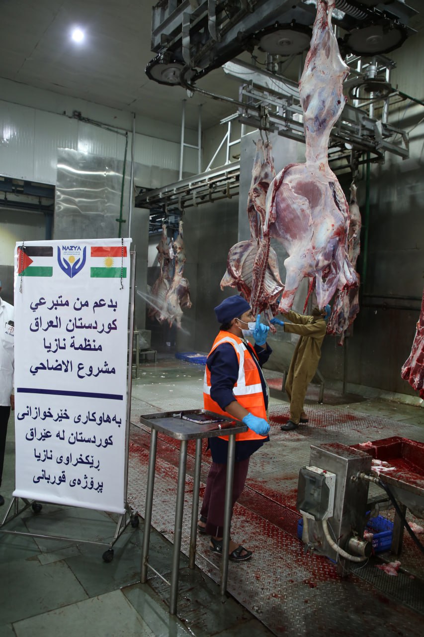 Eid Al-Adha Qurbani Meat Distribution | Nazya Humanitarian Aid, Gaza, Palestine