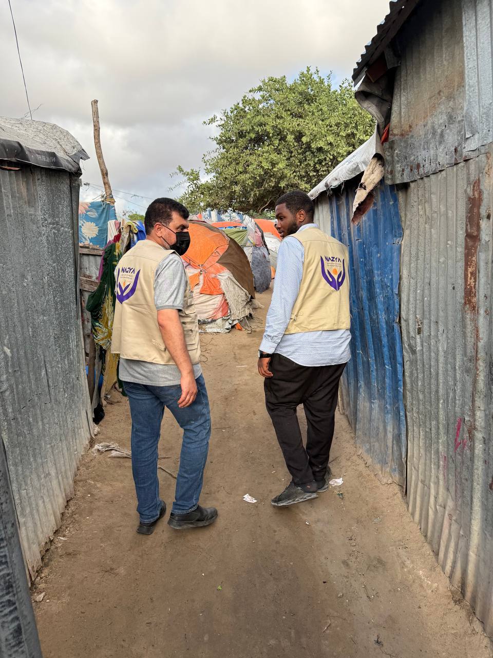 Nazya Humanitarian Aid providing food, water and essential relief to families affected by drought and poverty in Somalia